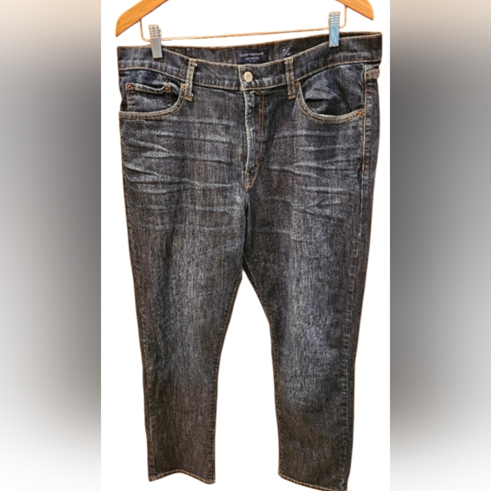 Lucky Brand Men's Jeans Lucky Brand 410 Athletic Slim Blue Jeans Size 36x30 VGUC